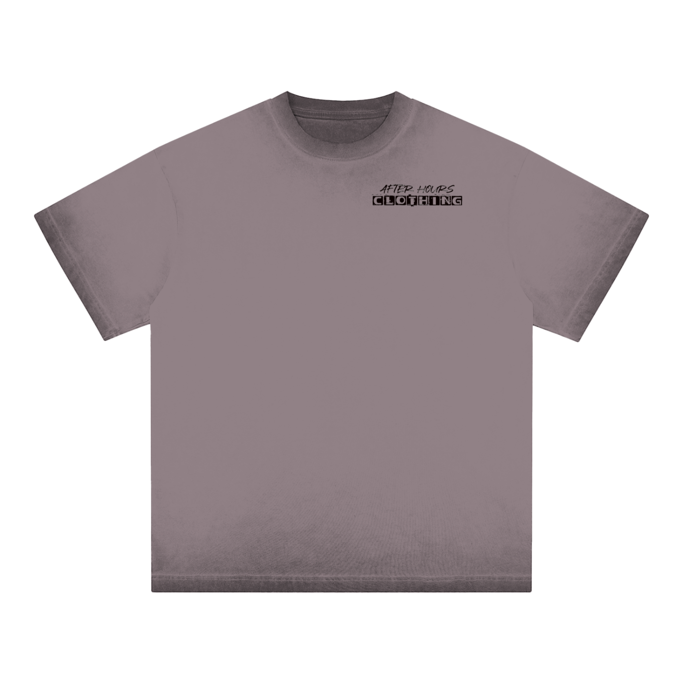 Reverse Dyed Loose Cotton T-Shirt