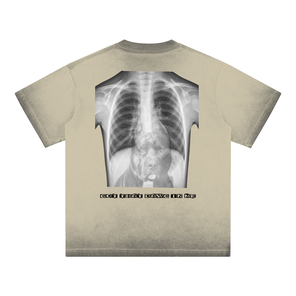 Reverse Dyed Loose Cotton T-Shirt